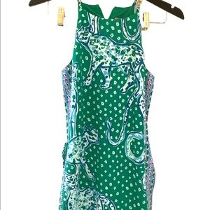 Lilly Pulitzer Pearl Romper in Emerald Isle On The Prowl!